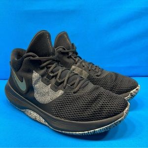 Nike Air Precision 2 Mens “Metallic Black” Basketball Shoe